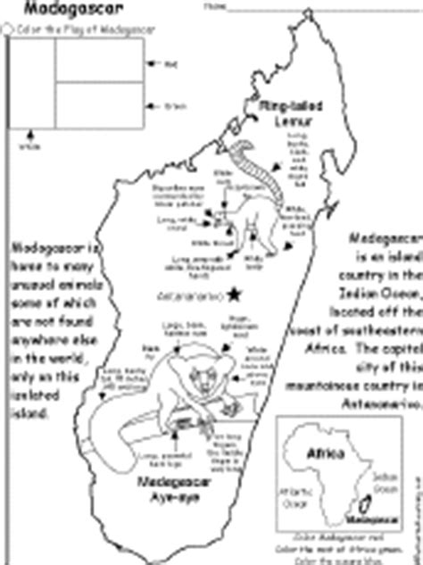 Africa map (coloring page) labeled i abcteach.com a quality educational site offering 5000+ free printable theme units, word puzzles, writing forms, book report forms,math, ideas, lessons and much more. Madagascar Coloring Page: EnchantedLearning.com