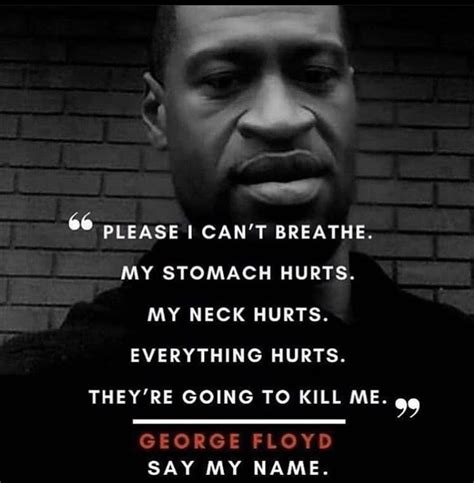 Well i can't say it. Another Senseless Death - His Name Was George Floyd ...
