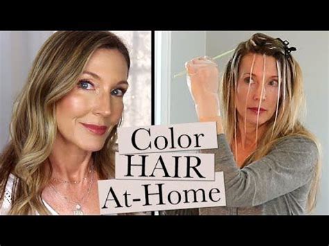 Do it yourself highlights are easier than you think. How To Color Your Hair At Home | Grey Roots + No Foil Highlights - YouTube | Color your hair ...