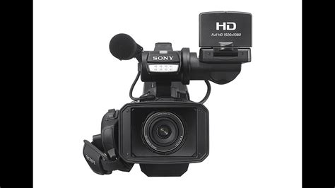 videokamera sony hxr mc2500 youtube