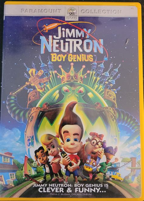 Jimmy Neutron Boy Genius Dvd 2001 Etsy
