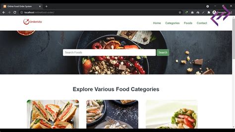 Online Food Ordering System In Php Mysql With Source Code Codeastro