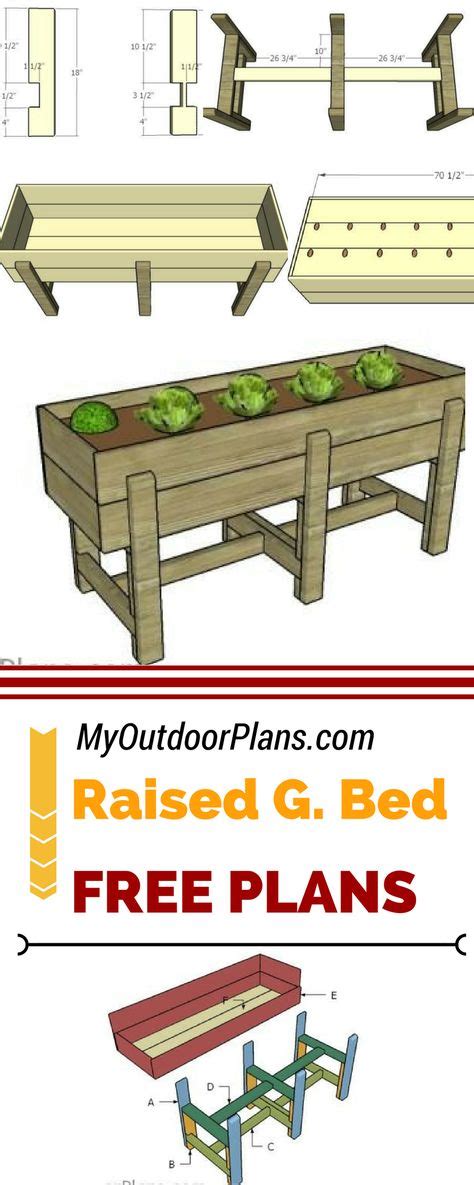 18 Best Raised Garden Bed Plans Ideas Raised Garden Bed Plans
