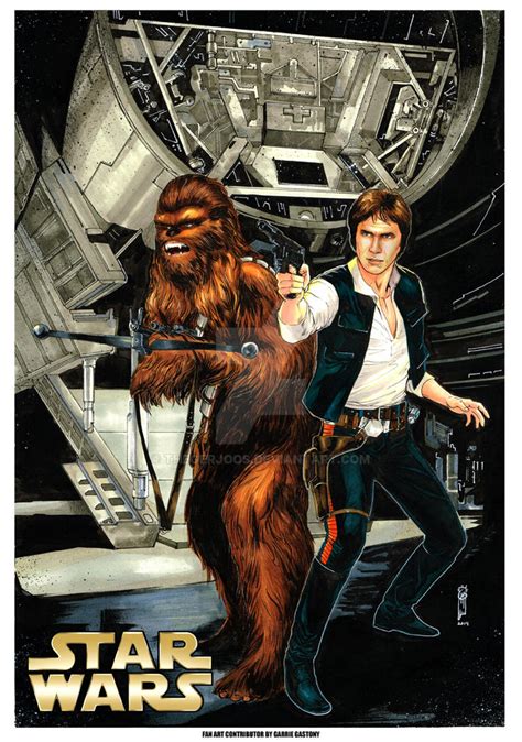 Chewbacca And Han Solo By Thegerjoos On Deviantart