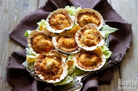 Gamberoni gratinati | Antipasti gourmet, Idee alimentari ...