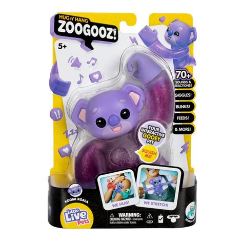 Little Live Pets Hug N Hang Zoogooz Koomi Koala Moose Toys