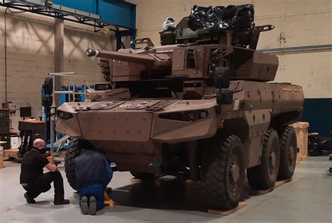 One Such Armored Vehicle Is The Jaguar Armored Reconnaissance Vehicle
