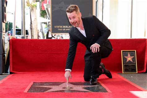 Home Alone Star Macaulay Culkin Honored During Walk Of Fame Ceremony