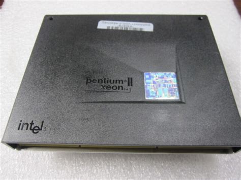Intel Pentium Ii Xeon 400 Sl34h 400mhz512k100 Slot 2 Processor Ebay