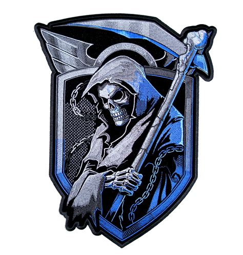 Grim Reaper Patch Grim Reaper Military Patch Kellydli