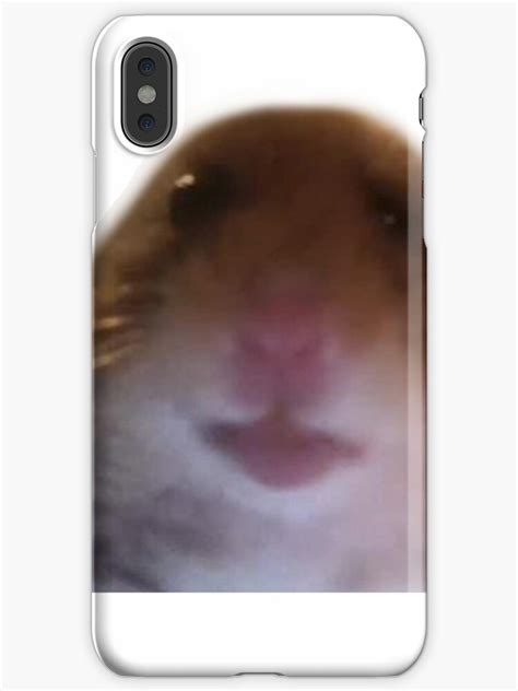Hamster Staring Meme Iphone Case And Cover By Solisantoyo