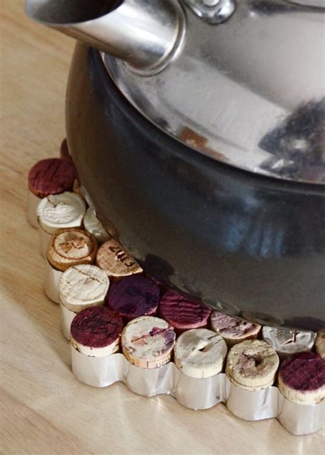 Wine Cork Crafts How To Make A Trivet