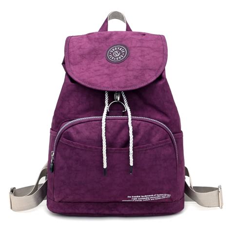 casual girls daily bag women backpack female lightweight backpacks waterproof wear resistant