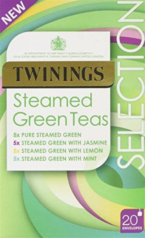 Twinings Steamed Green Tea Selection 20s British Isles