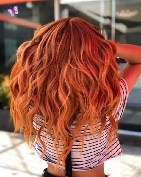 Top 100 Image Burnt Orange Hair Color Thptnganamst Edu Vn