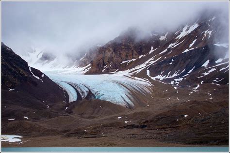 A Glacier And Terminal Moraine At Tinayrebukta A Selectio Flickr