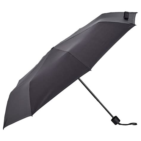 Knalla Umbrella Foldable Black Ikea