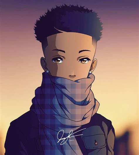 List 94 Images Male African American Male Dark Skin Anime Characters