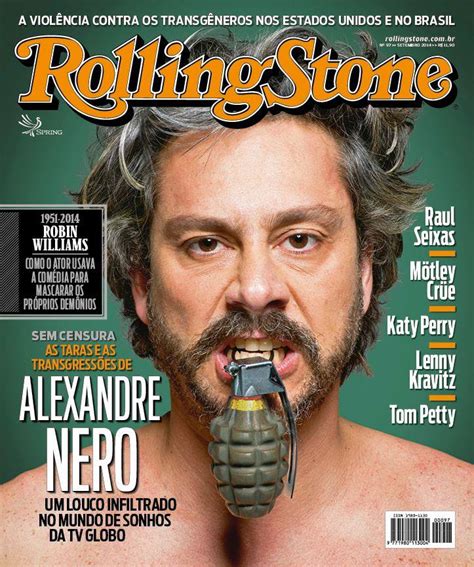 Para adicionar mais músicas, clique em e depois em adicionar ao player. Alexandre Nero aparece na capa da Rolling Stone e diz ...