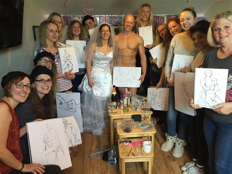 Super Hen Party Life Drawing Workshop With Male Model Bristol Hen
