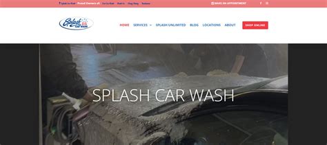 The Best Car Wash Websites With Great Design