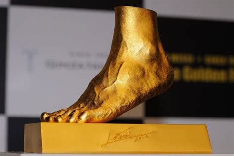 After Golden Balls Now Its Lionel Messis Golden Foot London
