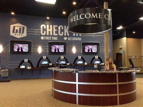 Sweet Welcomeinfo Desk At River Valley Church In Apple Valley Mn
