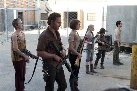 Chandler Riggs Carl Grimes Rick Grimes Andrea The Walking Dead Cast Laurie Holden Lori