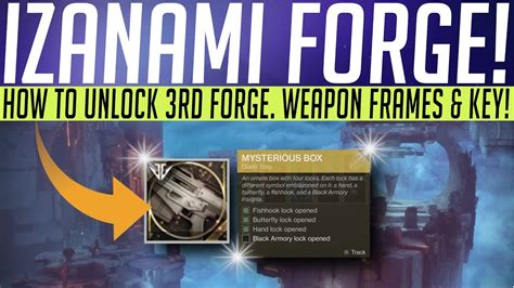 Destiny 2 How To Unlock Izanami Forge Quest Steps Mystery Key