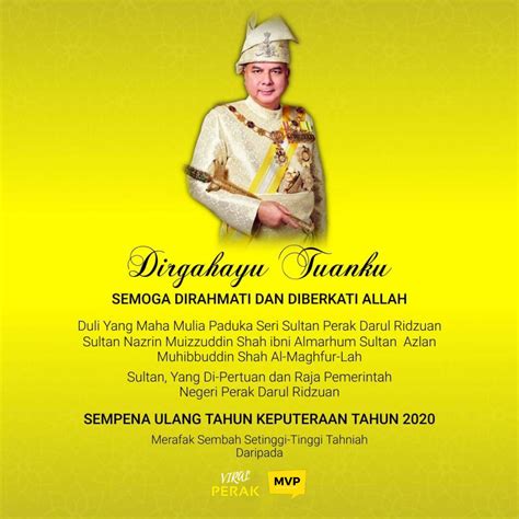 Maybe you would like to learn more about one of these? Hari Keputeraan Sultan Perak 2018 - mariubuyana