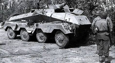 German Schwere Panzerspähwagen Sdkfz 233 8 Rad Armored Vehicles
