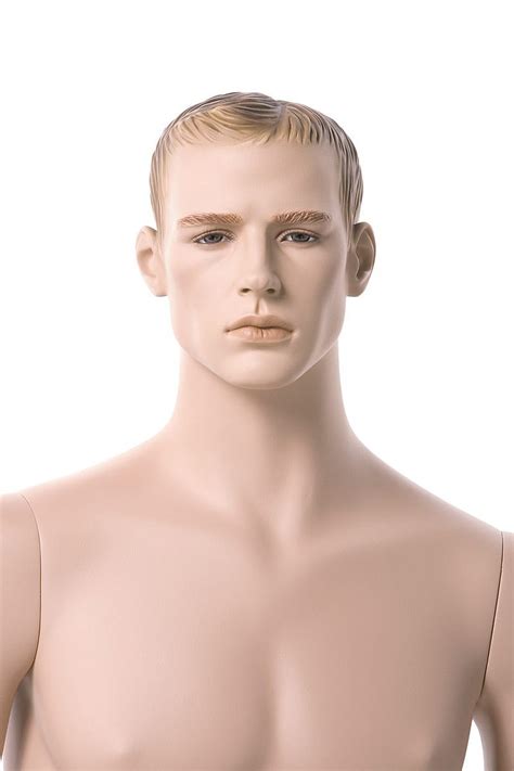 Plus Size Xxl Male Mannequin In White Skin Tone Or With Make Up