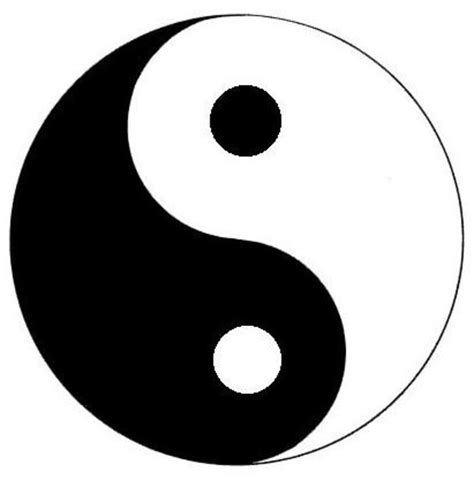 Yin Yang Symbol United Together Signs And Symbols