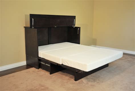 Queen Size Murphy Bed Cabinet