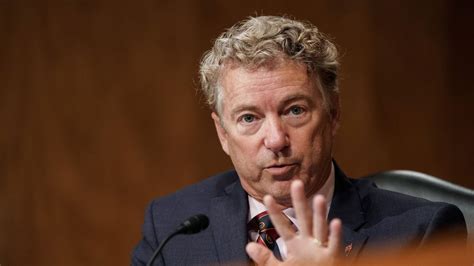 Rand paul reintroduces the vital act to cut red tape and speed availability of testing in health emergencies. Rand Paul Says 'The Fraud Happened; the Election in Many ...