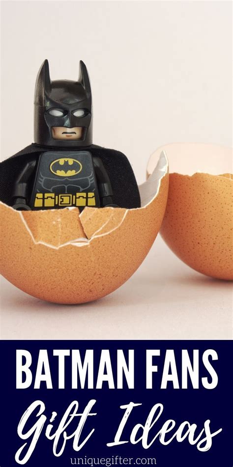 Best gifts for men according to their interests and personality. Best Gift Ideas for Batman Fans - Unique Gifter in 2020 ...