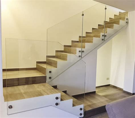 Glass Balustrade Infinity Cast Design With Panels Indoor For