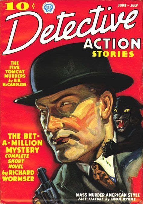 Detective Pulp Fiction Pulp Magazine Covers