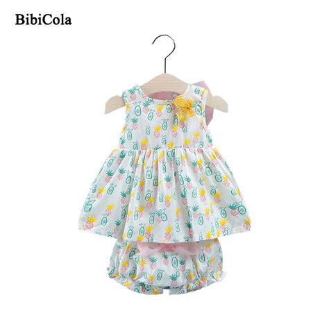 Bibicola Baby Girls Clothing Set Fashion Infant Girls Clothes Set 2pcs