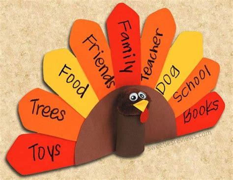 Give Thanks” Thanksgiving Kids Centerpiece Craft Project Kids