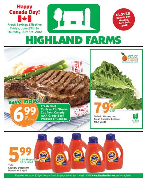Highland Farms flyer Jun 29 to Jul 5