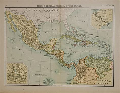 The Citizens Atlas World Maps United States And Central America
