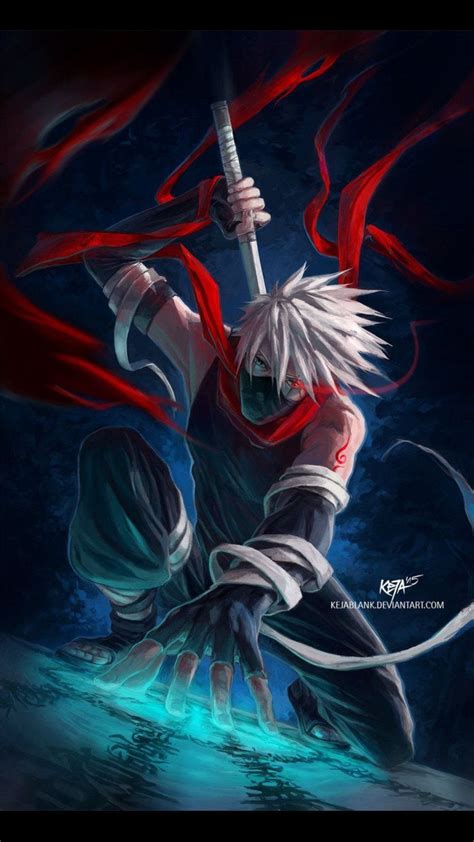 Kakashi Hatake Lightning Blade Wallpaper Download Mobcup