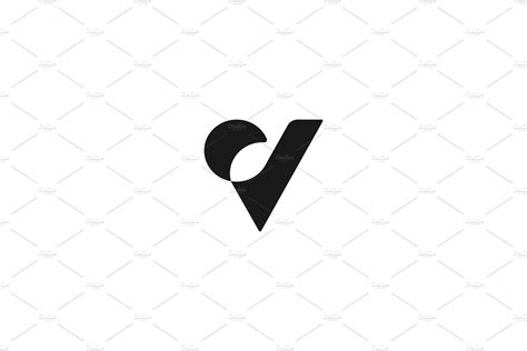 Letter V Logo Design Creative Market