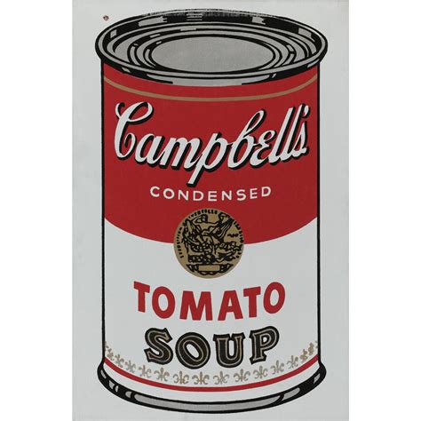 Andy Warhol Large Campbell S Soup Can MutualArt