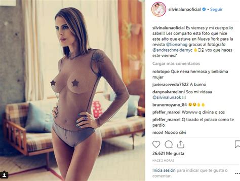 Silvina Luna Anticipó El Fin De Semana Con Un Topless Ultra Hot Es