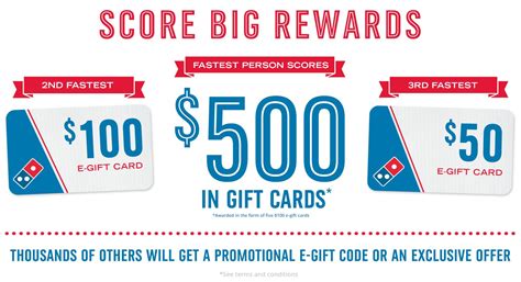 Dominos gift card service is the icing on the cake introduced by domino's. Domino's: Score $500 Worth of Domino's! in 2020 | Egift ...