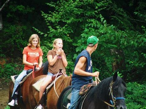 Horseback Riding Picture Of Cades Cove Great Smoky Mountains