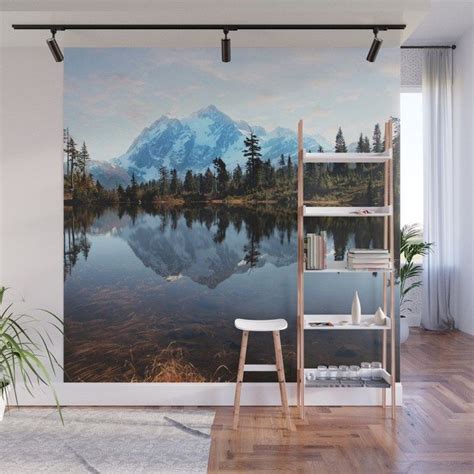 Buy Mt Shuksan Wall Mural By Sylviacookphotography Worldwide Shipping
