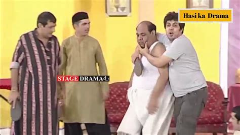 Zafri Khan Sajan Abbas New Pakistani Stage Drama Full Comedy Clip Youtube